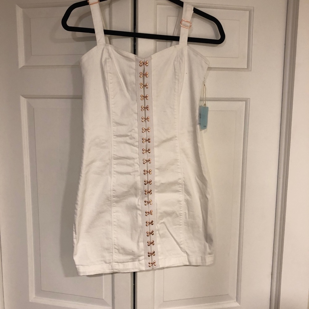 White summer dress